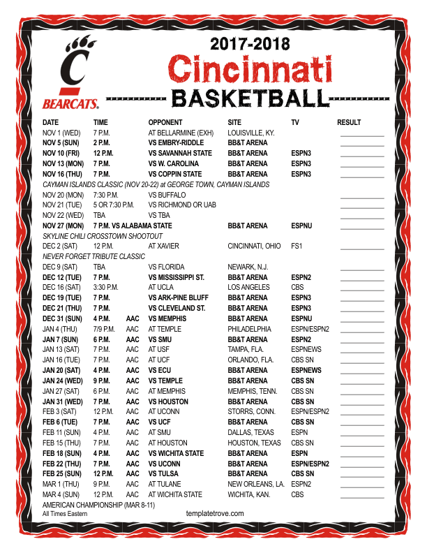 printable-2017-2018-cincinnati-bearcats-basketball-schedule