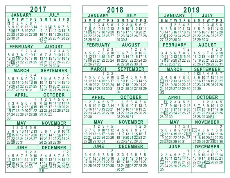 2017-2018-2019-3-year-calendar