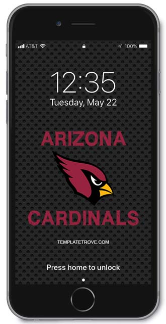 Arizona Cardinals Lock Screen 1