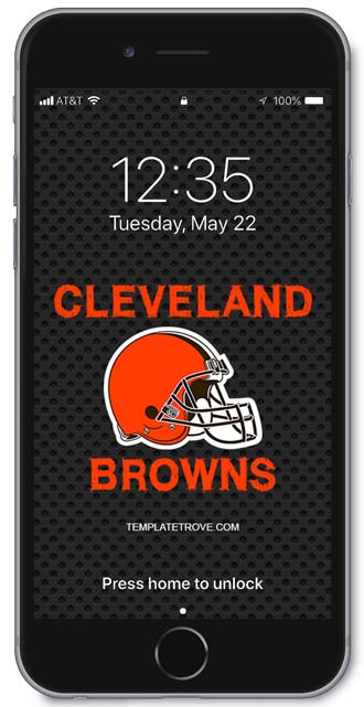 Cleveland Browns Lock Screen 1