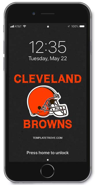 Cleveland Browns Lock Screen 2