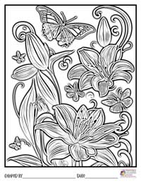 Butterfly Coloring Pages 19 - Colored By
