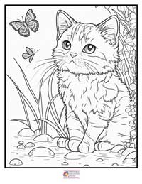 Cats Coloring Pages 11B