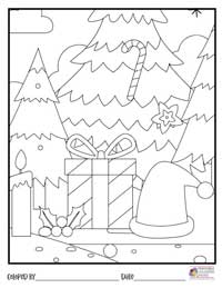 Christmas Coloring Pages 13 - Colored By