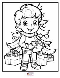 Christmas Coloring Pages 17B