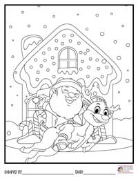 Christmas Coloring Pages 9 - Colored By