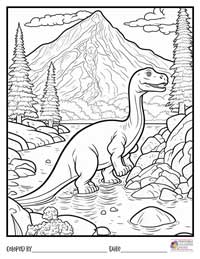 Dinosaur Coloring Pages 17 - Colored By