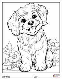 Dogs Coloring Pages 10 - Colored By