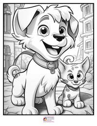 Dogs Coloring Pages 18B