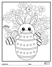 Easter Coloring Pages 11 - Colored By
