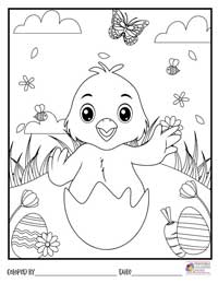 Easter Coloring Pages 18 - Colored By