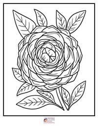 Flowers Coloring Pages 12B