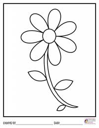 Flowers Coloring Pages 17 - Colored By