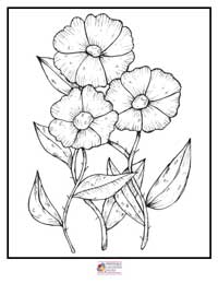 Flowers Coloring Pages 1B