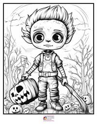 Halloween Coloring Pages 10B