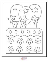 Happy Birthday Coloring Pages 4B