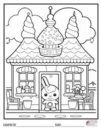House Coloring Pages 3 - Colored By
