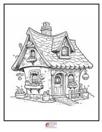 House Coloring Pages 5B