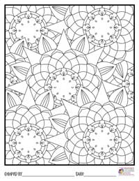 Mandala Coloring Pages 3 - Colored By