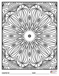 Mandala Coloring Pages 6 - Colored By