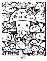 Mushrooms Coloring Pages 14B