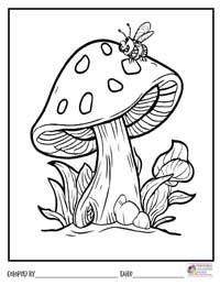 Mushrooms Coloring Pages 6 - Colored By
