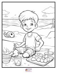 Summer Coloring Pages 7B