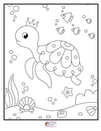 Turtle Coloring Pages 5B