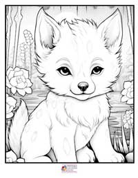 Wolves Coloring Pages 9B