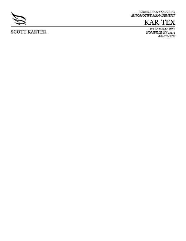 Free Letterhead Template