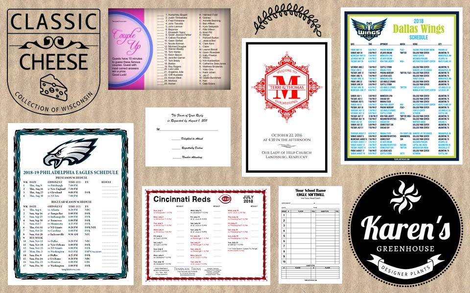 Free Templates and Printables