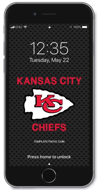 Kansas City Chiefs Lock Screen 1