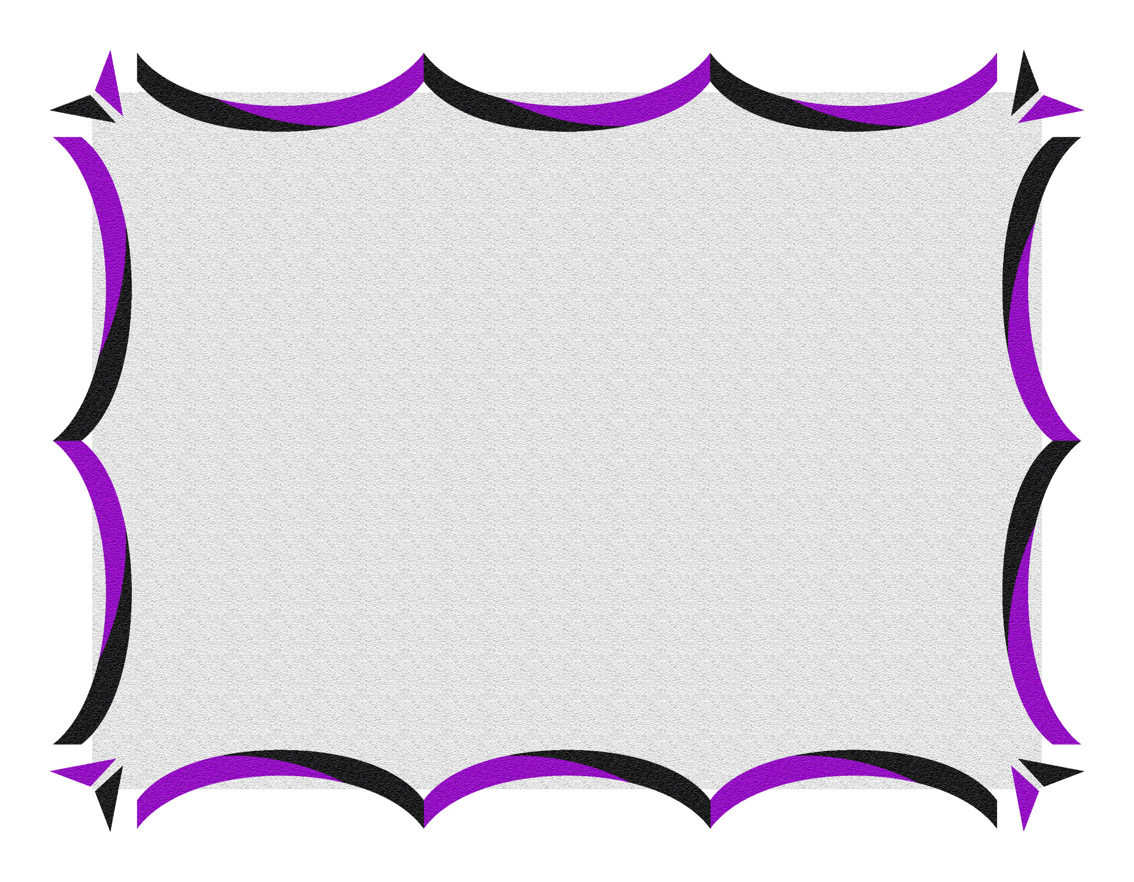 certificate border purple