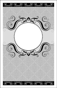 Wedding Program Cover Template 13A