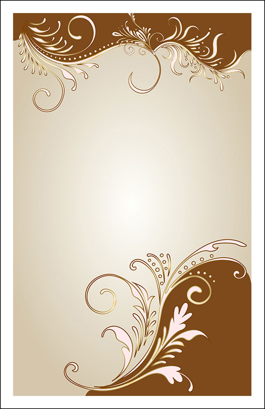 Wedding Program Cover Template 8g