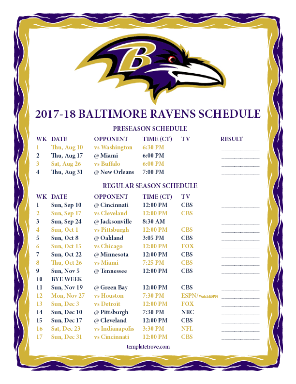 Turner Licensing Baltimore Ravens 2018-19 17-Month Planner 19998890534 