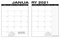 2021 Desk Calendars