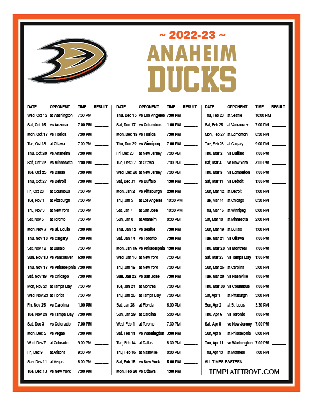 Anaheim Ducks Schedule 2024 2025 Nfl Schedule 2024 Week 1