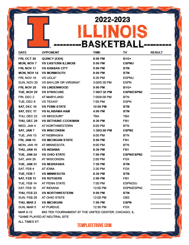 2024 Illini Football Schedule Danit Anneliese