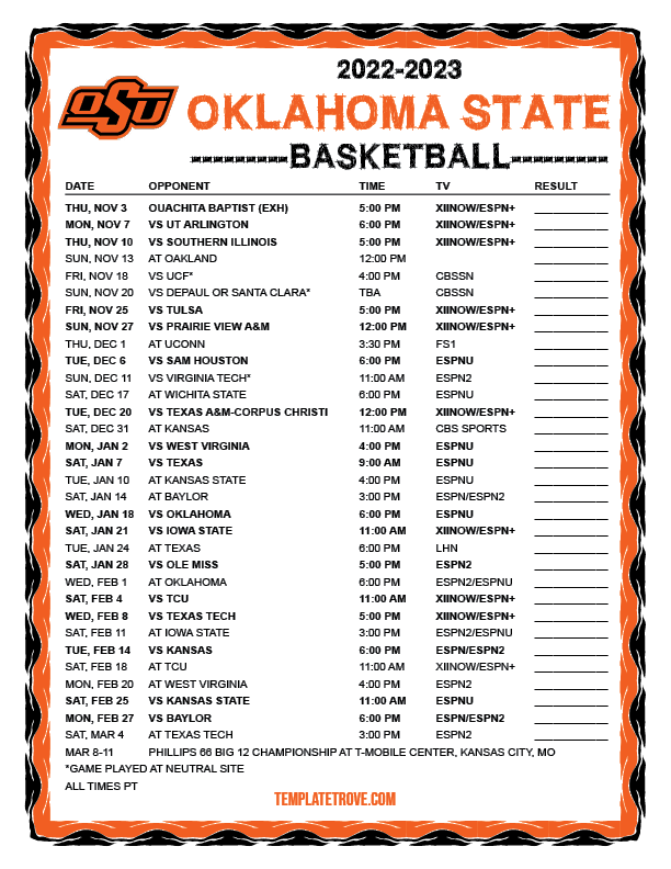 Ou Basketball Schedule 2025 2025 Cissy Deloris