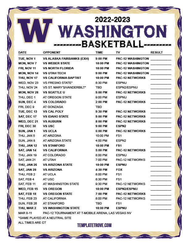 Uw Husky Football Schedule 2025 Candi Corissa