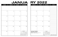 2022 Desk Calendars