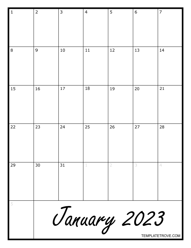 2023 Calendar Templates And Images 2023 Calendar Colorful Design Free 