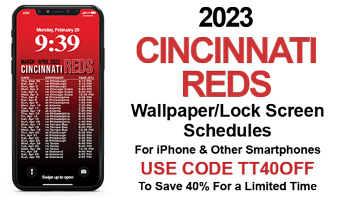 2023 Reds Wallpaper Lock Screen Schedules