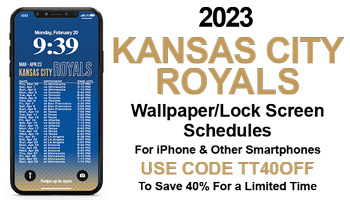 2023 Royals Wallpaper Lock Screen Schedule
