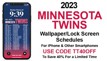 2023 Twins Wallpaper Lock Screen Schedule
