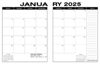 2025 Desk Calendars