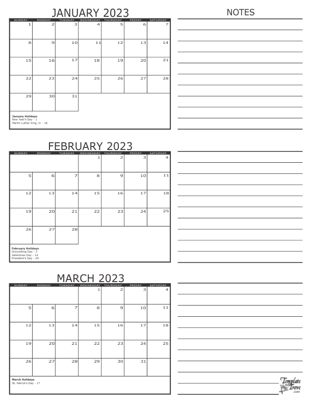 2023-3-month-calendar-printable-printable-calendar-2023