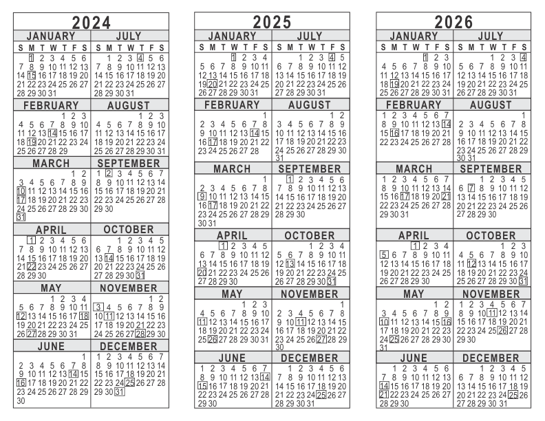 Academic Calendars 2024 2025 Free Printable Pdf Templates Riset - Vrogue