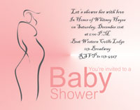 Baby Shower Invite 2 - Pink